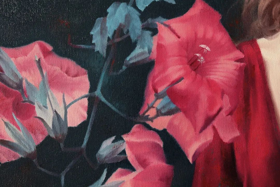 杨超@杨超:人体油画唯美而清雅脱俗,画出了东方女子的纯净与圣洁