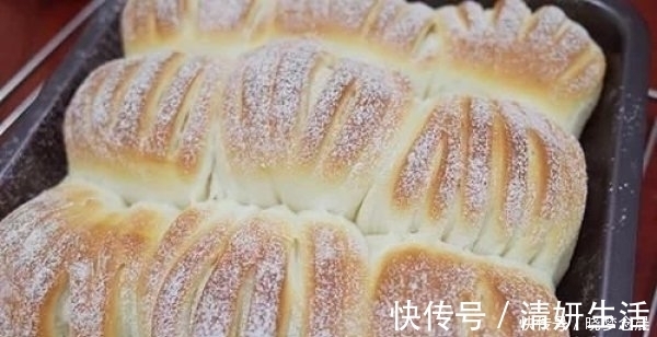 高筋面粉|手撕面包的做法,出炉香甜柔软还拉丝,再也不用买了