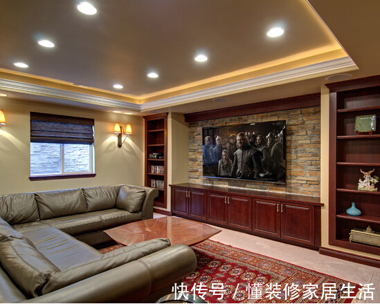 效果图|简欧电视背景墙装修效果图 让你家客厅美到爆