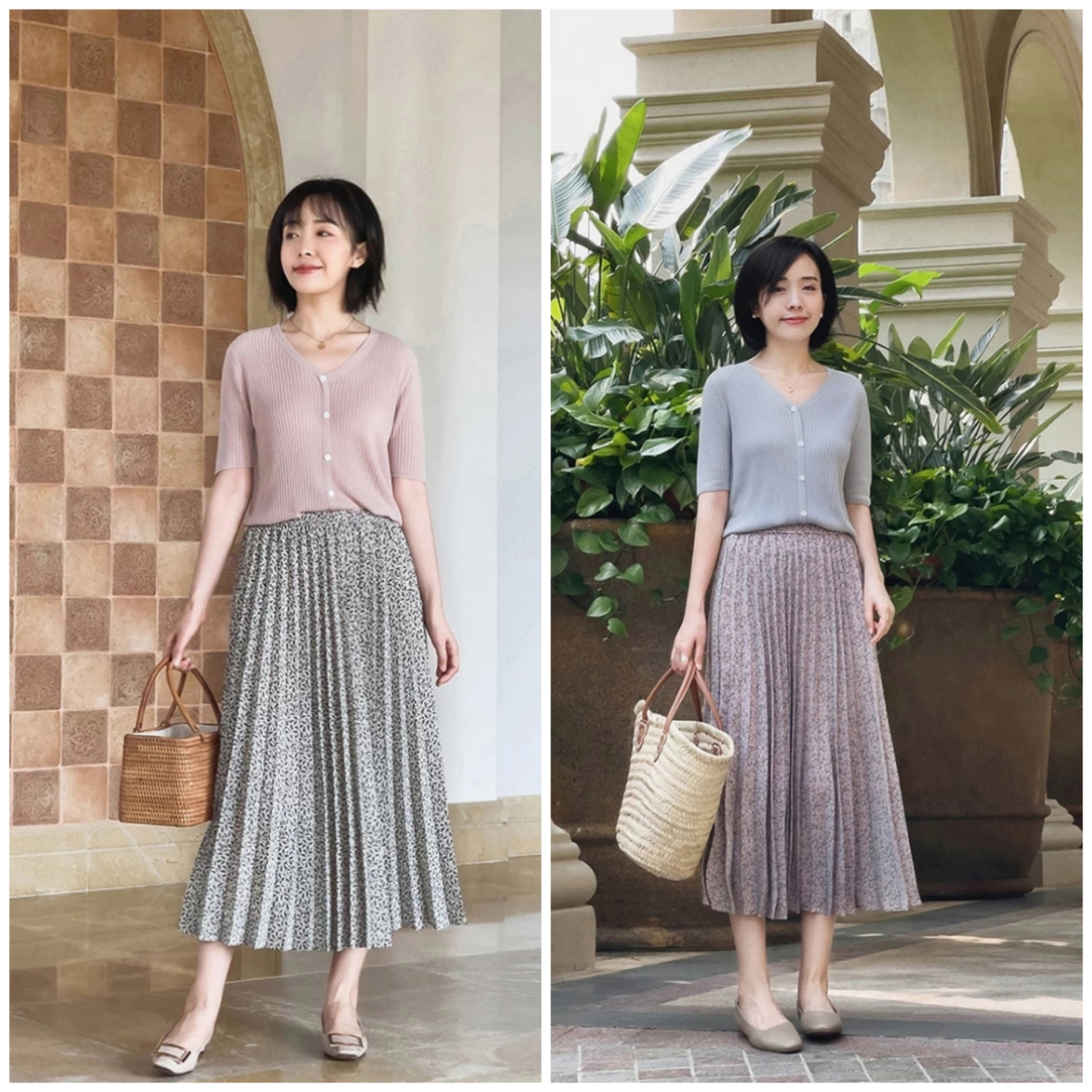 半身裙|穿来穿去,还是优雅温柔的轻熟风最显气质,随性舒适又有腔调