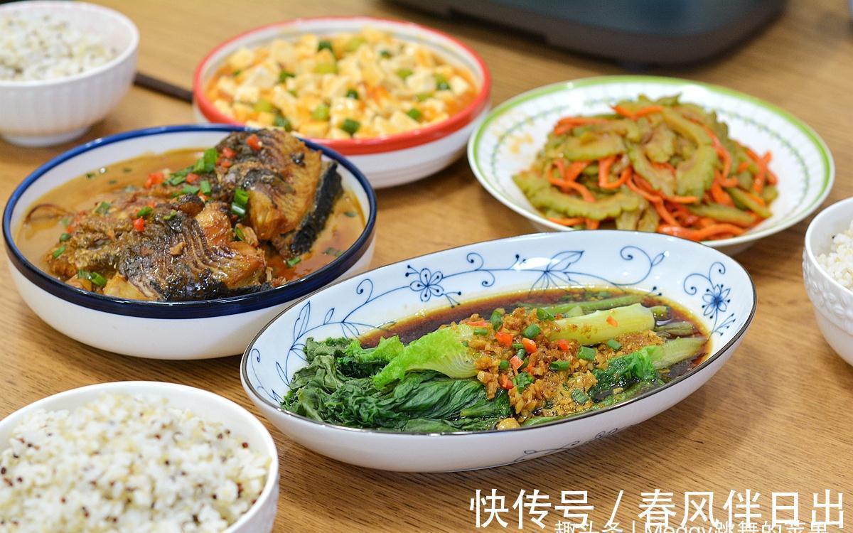 北京一家3口的日常晚餐，1荤3素真实惠，网友：这鱼给我留一块
