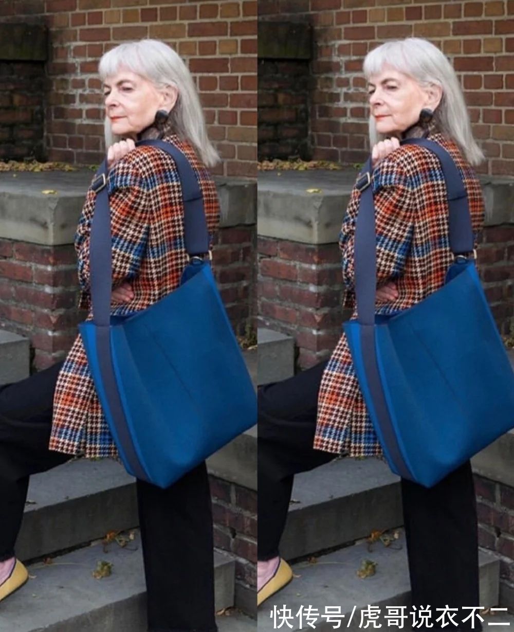 浅色|你见过“满头白发”的时髦精吗?这才是奶奶辈该有的样子,美爆了