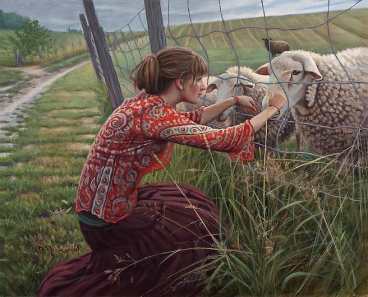 加拿大$无忧无虑的夏天:加拿大艺术家理查德 丹尼尔作品欣赏