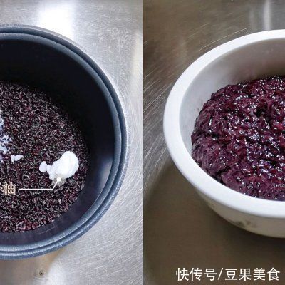 低油紫米吐司|低油紫米吐司最香的吃法，让我连吃了三碗饭