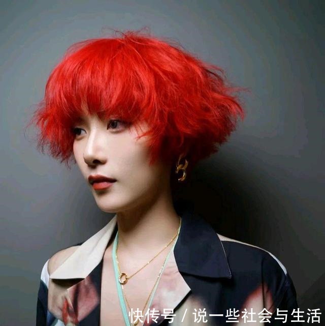 火红色 15款很火的发型,效果真的不一样,你看有多美!
