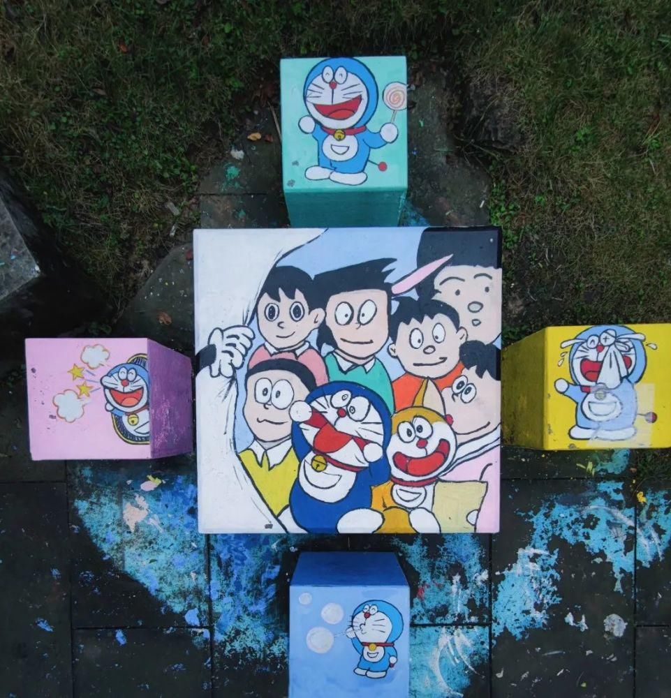 打卡|艺术工坊涂鸦墙上!新!了!!你打卡了吗?