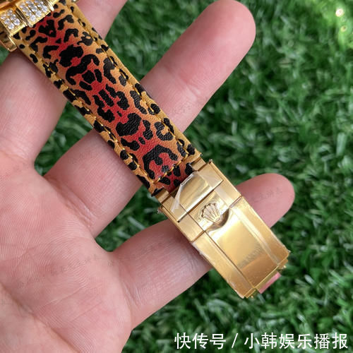 钻石|腕表先生讲表：豹纹与劳力士的碰撞——改装限量版豹纹迪通拿116598
