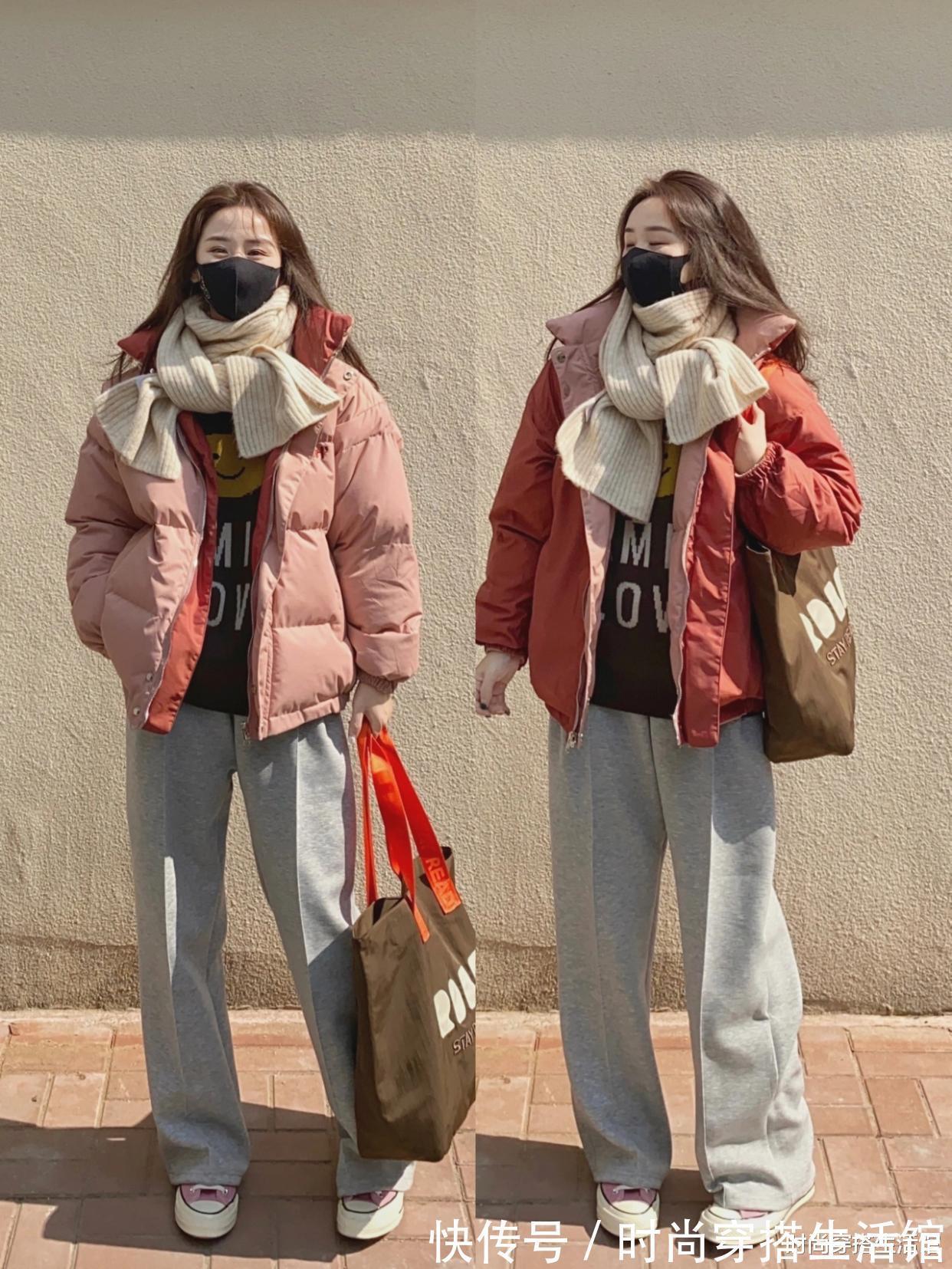 法则|冬天羽绒服不要“随便搭”,记住3个法则3种搭配,温暖显瘦还好看