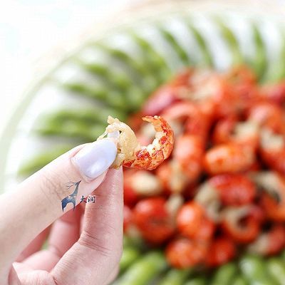 青花椒辣卤小龙虾 粉紫色