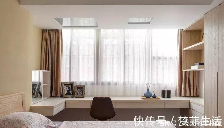 书桌|你家飘窗用来堆杂物?太浪费了,看看别人家是怎么装修的