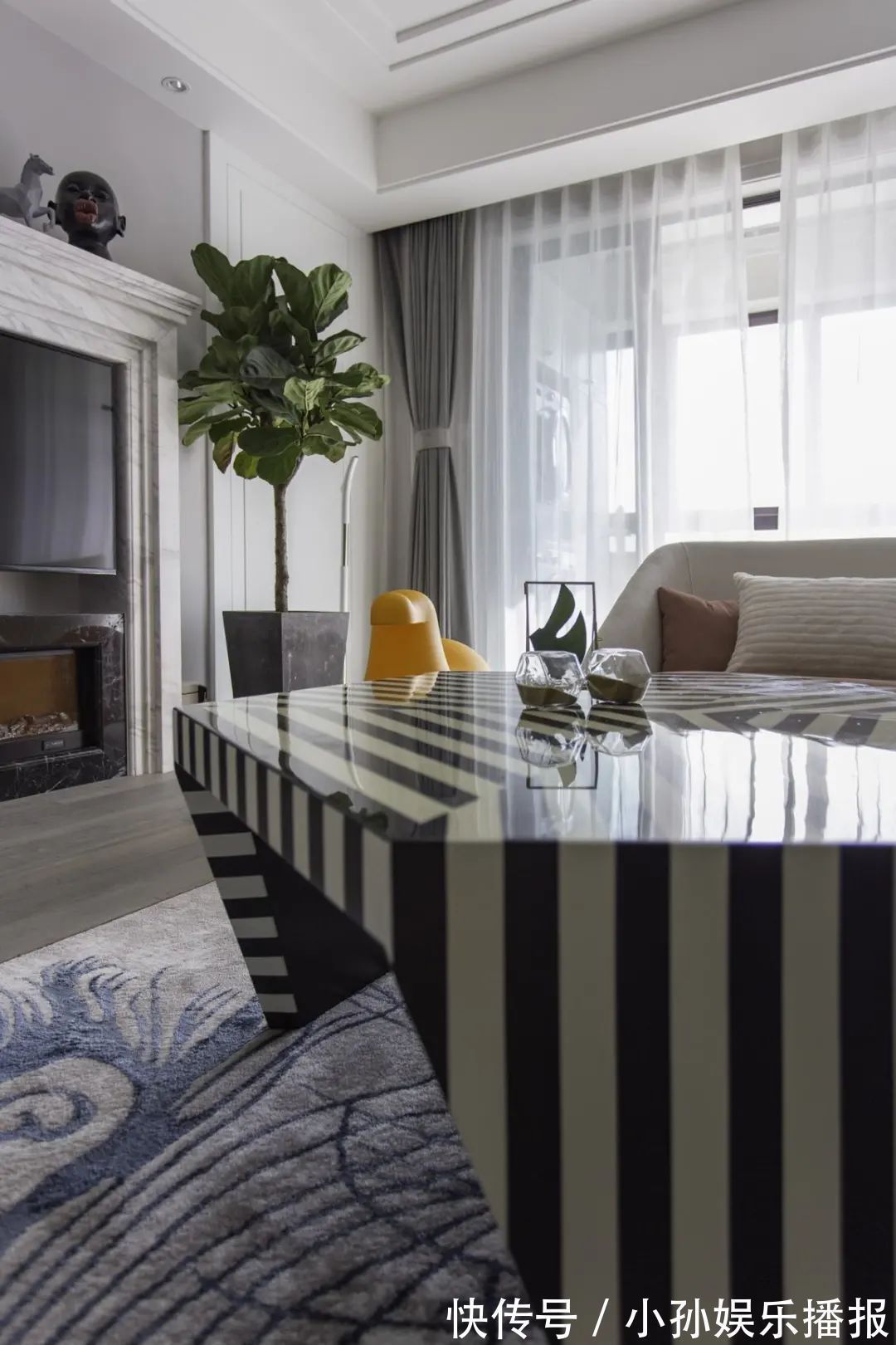 空间|180㎡浪漫小窝,蓝与粉、灰与白,优雅情趣,轻松舒适