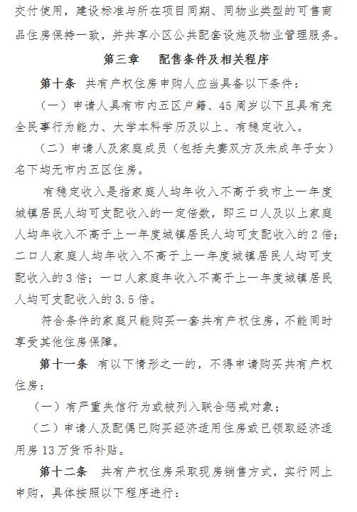 申请人|《大连市共有产权住房建设管理办法》（修订稿）公开征求意见