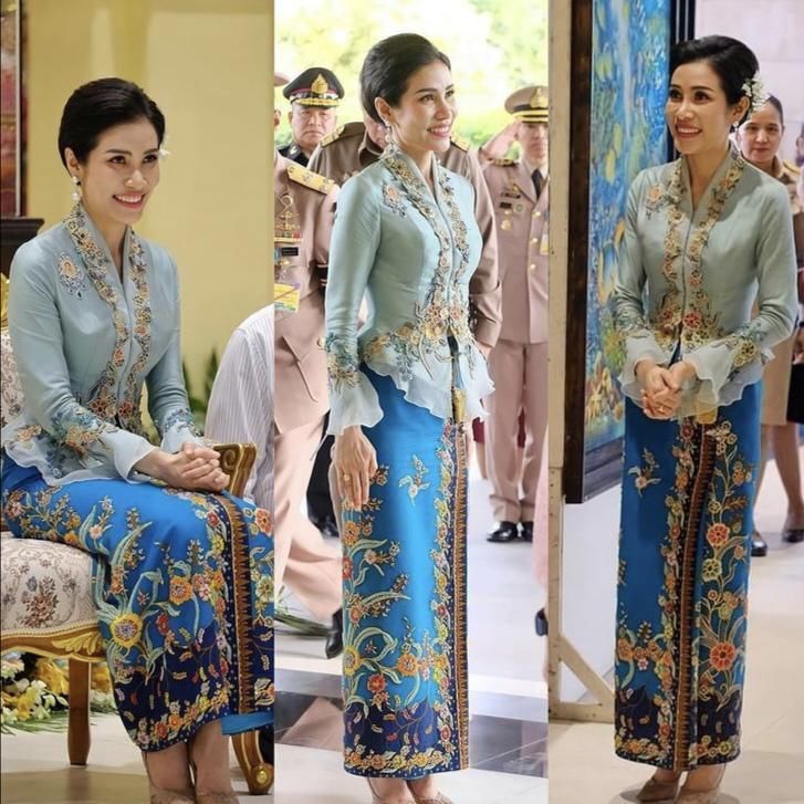 泰国贵妃越来越受宠,泰王穿情侣装陪她逛街,连王后都没这待遇