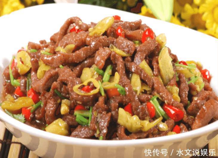 牛肉|香辣嫩滑的野山椒炒牛肉,绝对酸辣过瘾,简单的做法教给你!