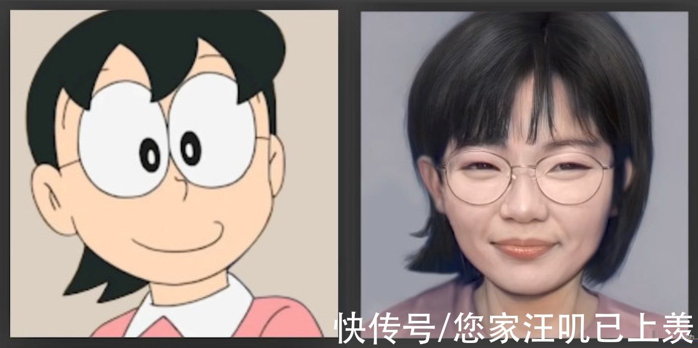 柯南AI后长残了哆啦A梦才是“毁童年系列”,全员秒变阴间形象