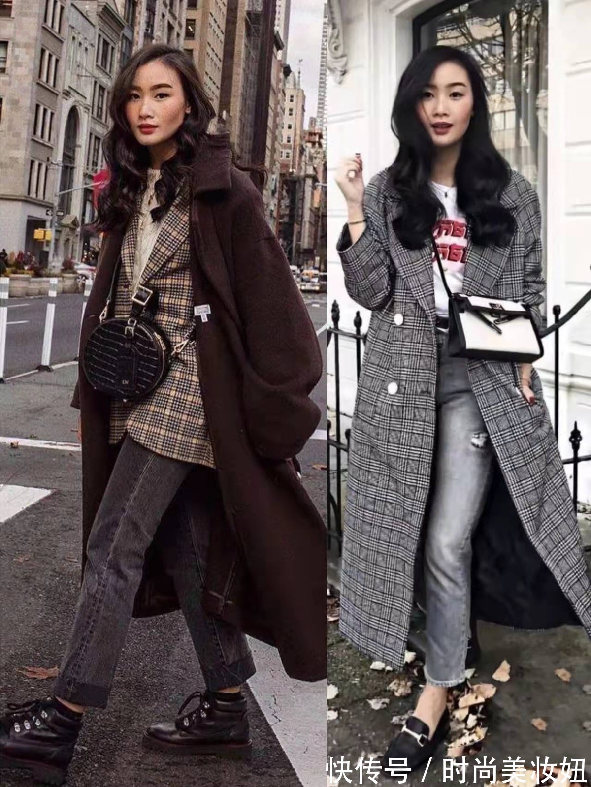 时尚博主 谁说小个子不能穿“长大衣”,看这位时尚博主的搭配,显高又高级
