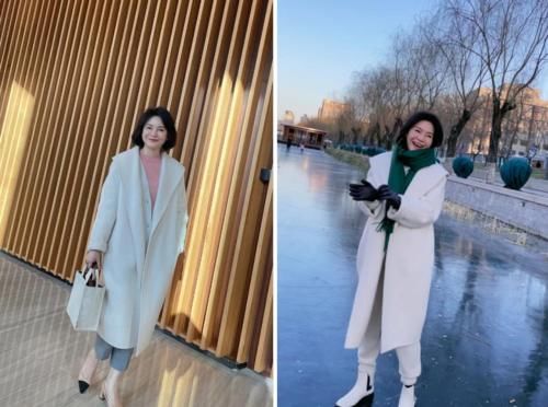 这位50＋女性的穿搭时髦火了！穿衣简单大方且日常，优雅有气质