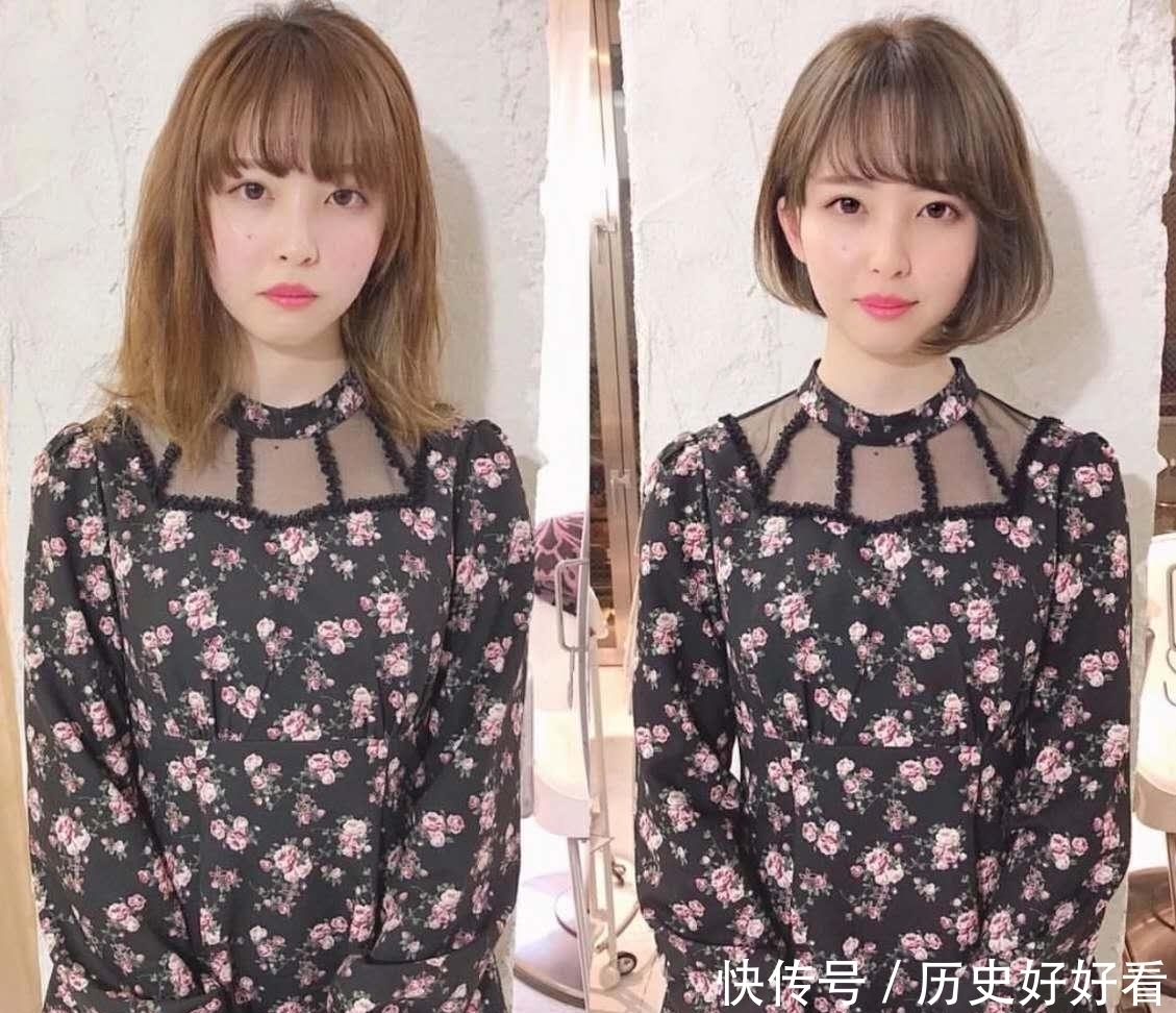 圆脸型|圆脸型的女生适合留什么刘海显得时尚一些?