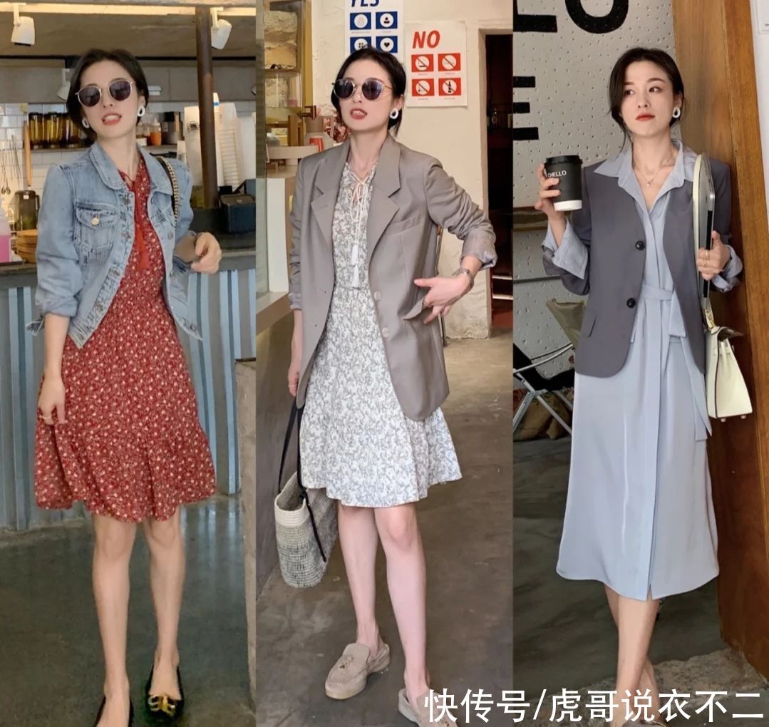 158的小个子博主真会穿，优雅实用又显高，照着穿太显气质了