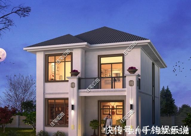 户型|农村建两层有什么好户型,20万之内能建好的5套小户型推荐