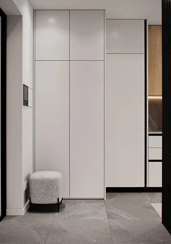 家装|80款入户鞋柜设计方案,人家这样装,太亮眼了