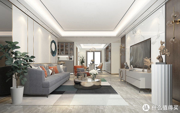 现代|发现一户装修很精致的现代轻奢风，分享出来看一看，一点都不将就