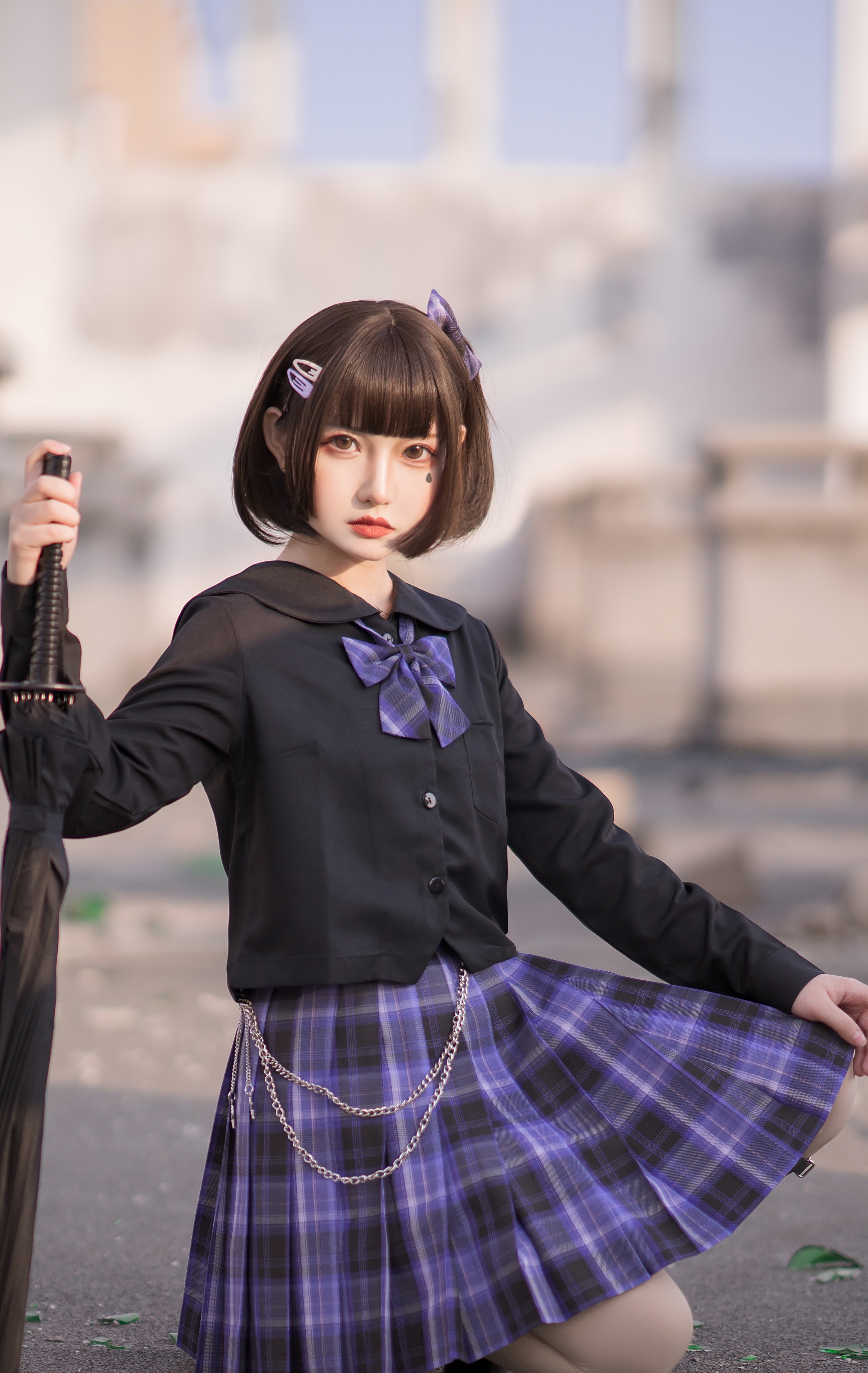 JK少女:酷酷的月夜秘境!