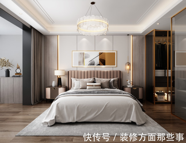电视背景墙|170㎡现代轻奢,质感升级,简而不减!