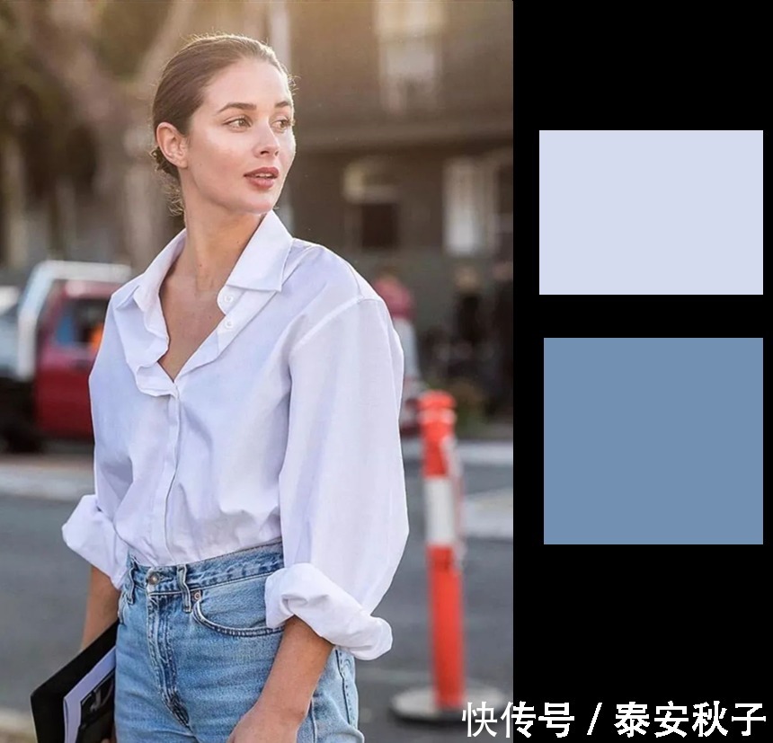 牛仔裤 期盼已久的“衬衫穿搭”来袭!从早春到初夏:给足你穿衣灵感!