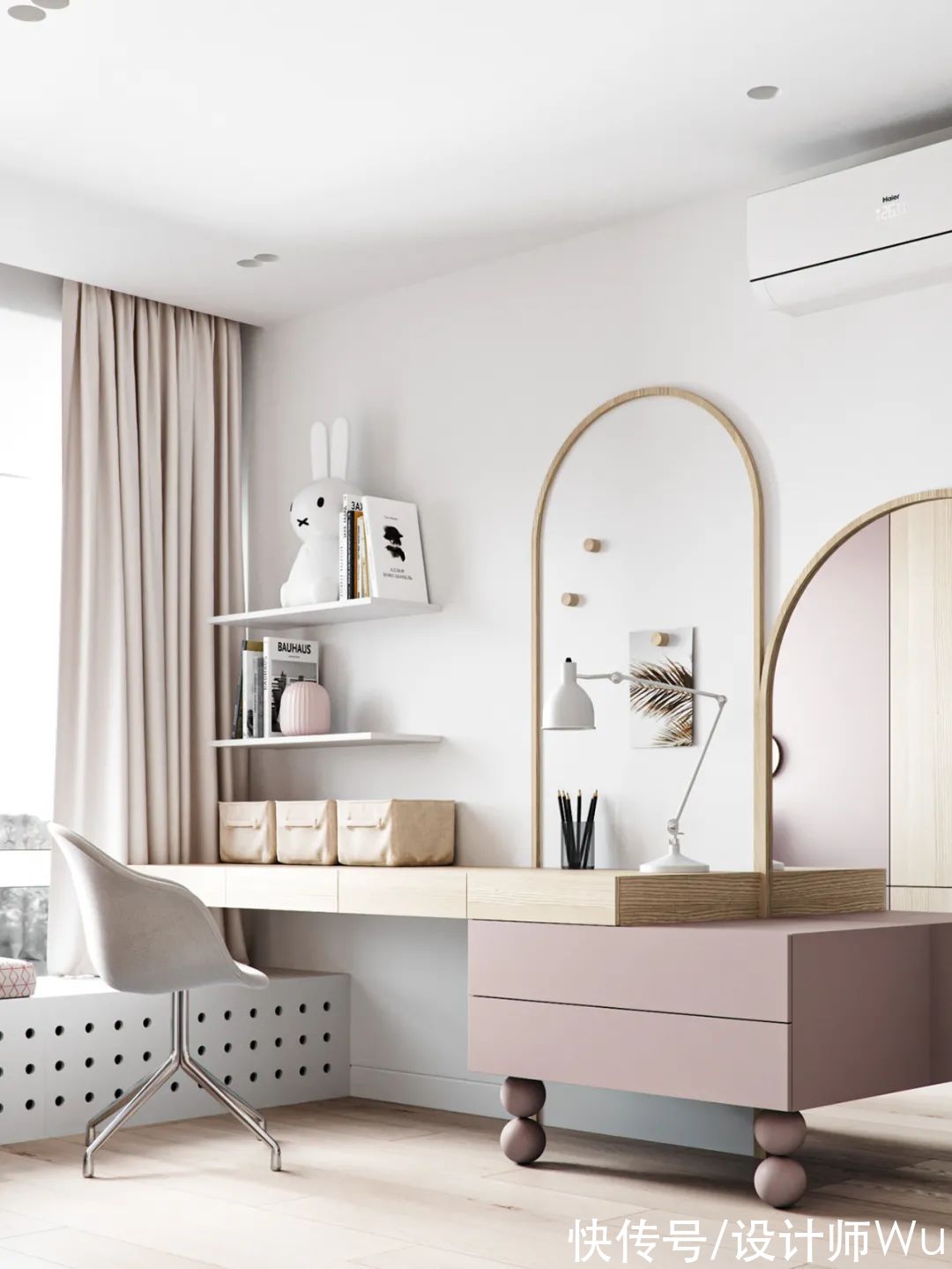 纯白|简约原木风，让家更有温度，全屋简单有格调，没有丝毫俗气