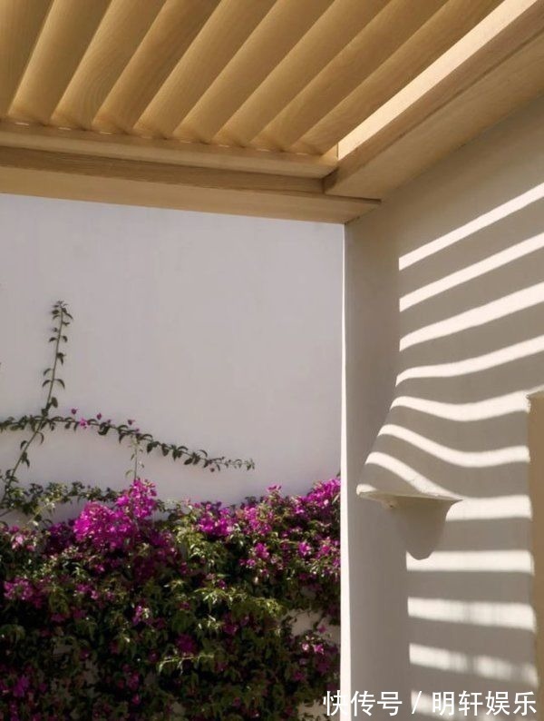 大宅|300㎡自然原木风大宅,盛开鲜花的院子,365天不出门也不嫌闷!