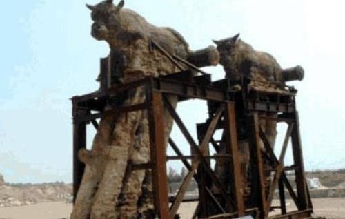 异物|黄河水干枯露出异物,专家打捞一年,沉睡千年巨宝重见天日