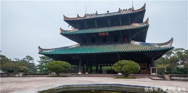 广西有座古建筑太牛了！四根柱子悬空446年，经5次地震安然无恙！