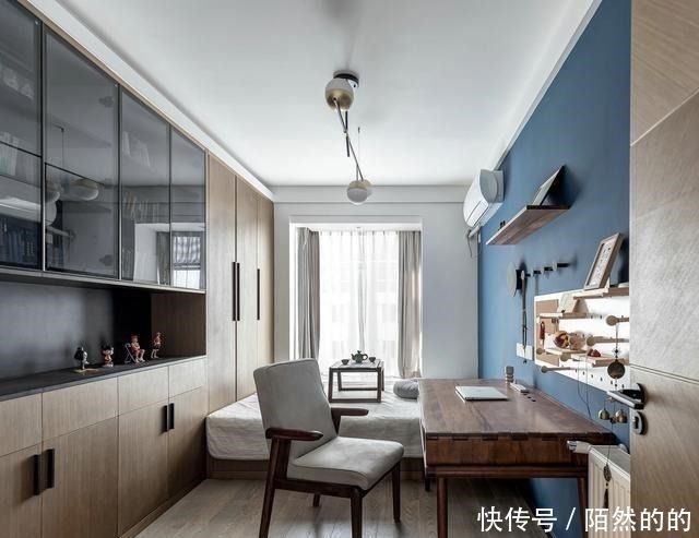 收纳|越来越多人放弃电视墙，学他家打一排柜子，美观实用两不误！聪明！