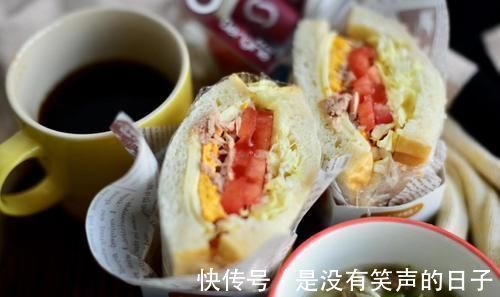 早餐|清新爽口、营养满分的早餐三明治，快给孩子来一份吧～