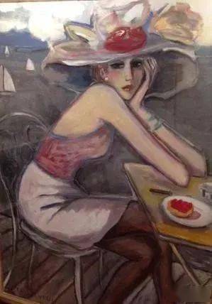 野兽主义#皮埃尔·卡西尼尔:领略野兽主义奔放节奏和表现主义浓烈意蕴油画作品