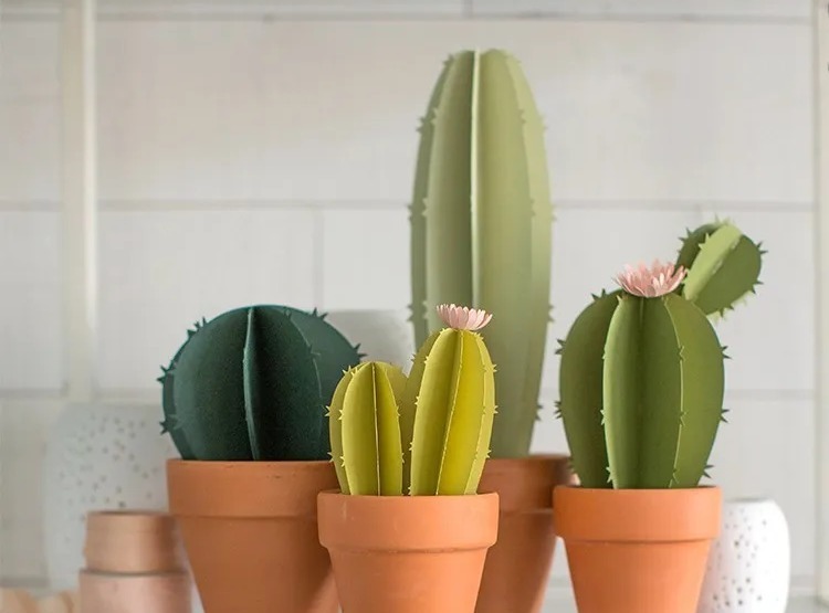 真正的懒人盆栽,不用任何管理也能花开常在!DIY纸艺手工附教程