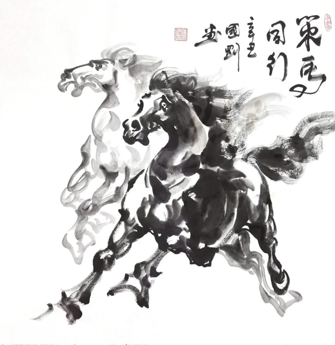 八骏雄风&【瑞虎迎春·福马贺岁】著名福马画家潘国刚老师优秀作品展