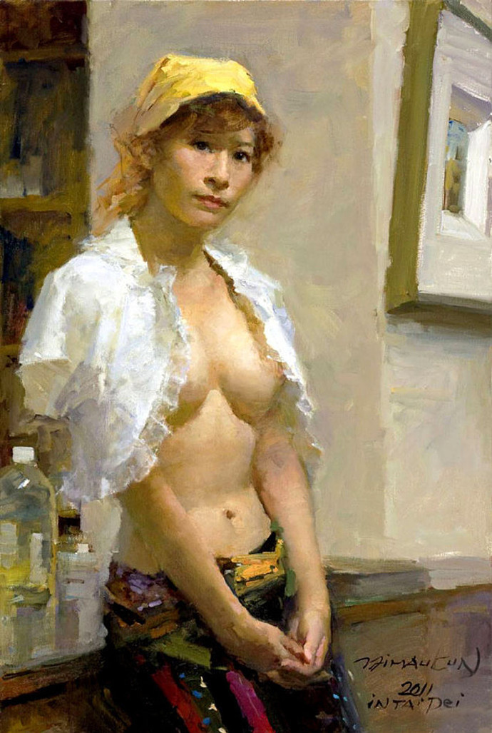 油画!冉茂芹油画 作品欣赏