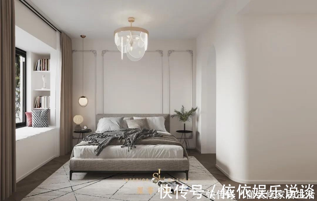户型|99㎡装修坚持做一体化,该有功能区一个没少,空间反倒更敞亮了
