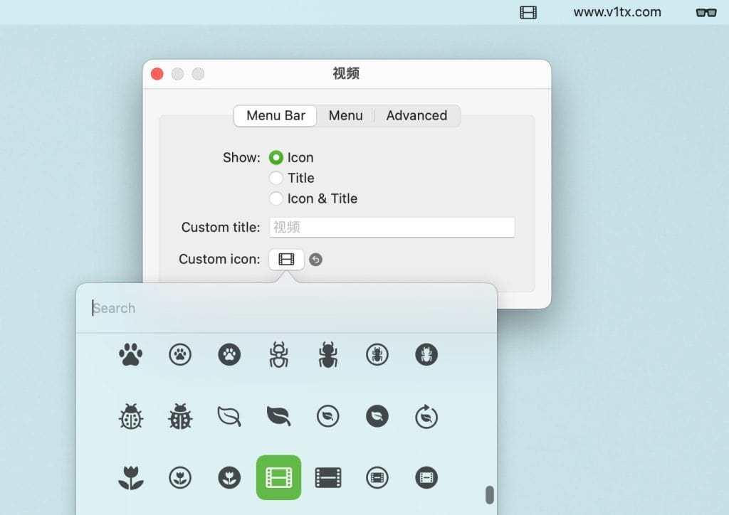 Folder Peek for Mac v1.8.2 菜单栏放置文件夹-下载否