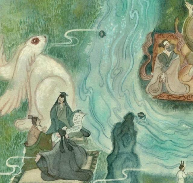 插画师@92年中国最美插画师,闭关一年画洛神,一笑倾城