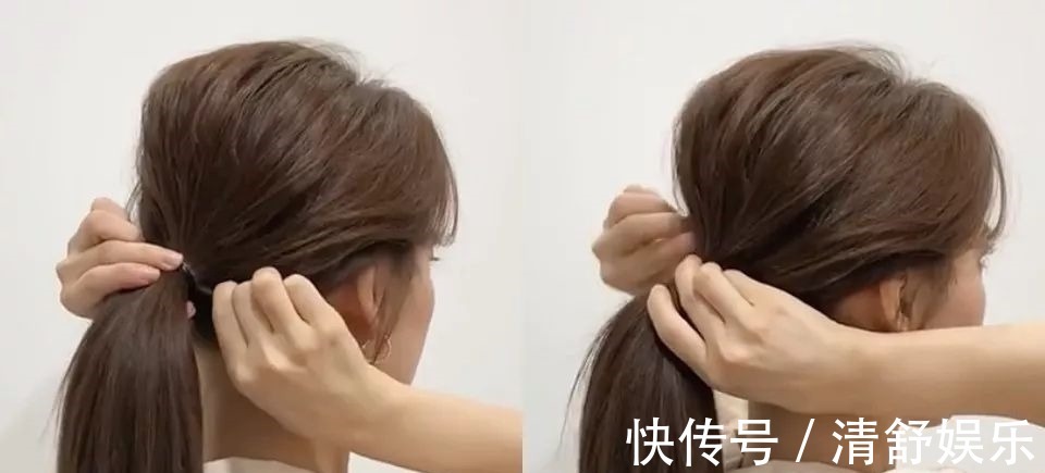 碎发 发型师手把手教学!韩系马尾关键技巧,绑出蓬松碎发、不松垮马尾