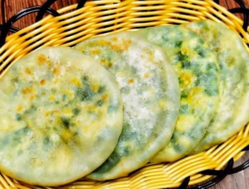 薄皮韭菜馅饼,不发面不烫面,柔软劲道馅鲜美,皮薄如纸味道佳
