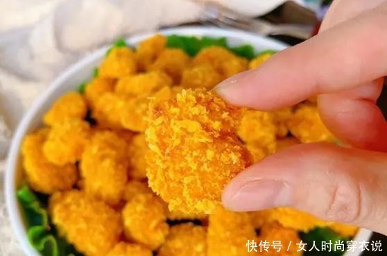 不用一滴油,教你做鸡米花,低脂又美味,多吃也不怕长肉