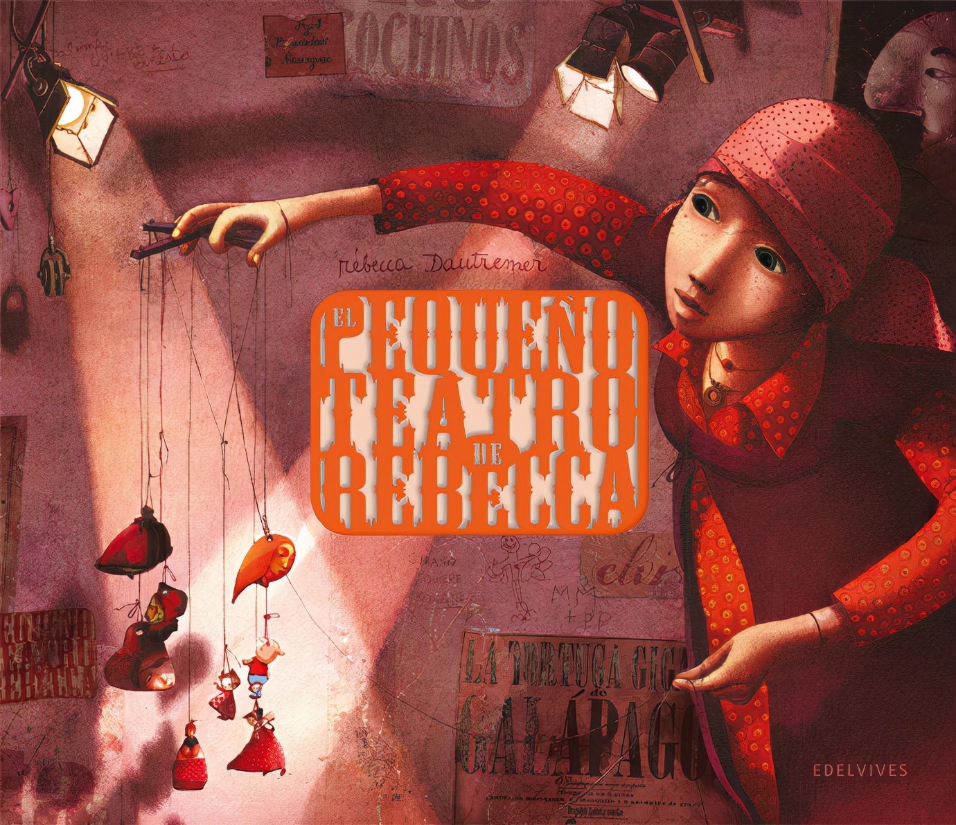 海贝卡·朵特梅-!插画师海贝卡·朵特梅-喜欢用不透明水彩作画,人物造型充满想象力并带有诡异气质