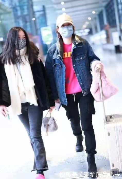年龄感|马伊琍携13岁长女走机场,女儿穿皮草拎大牌包,比妈妈还时尚