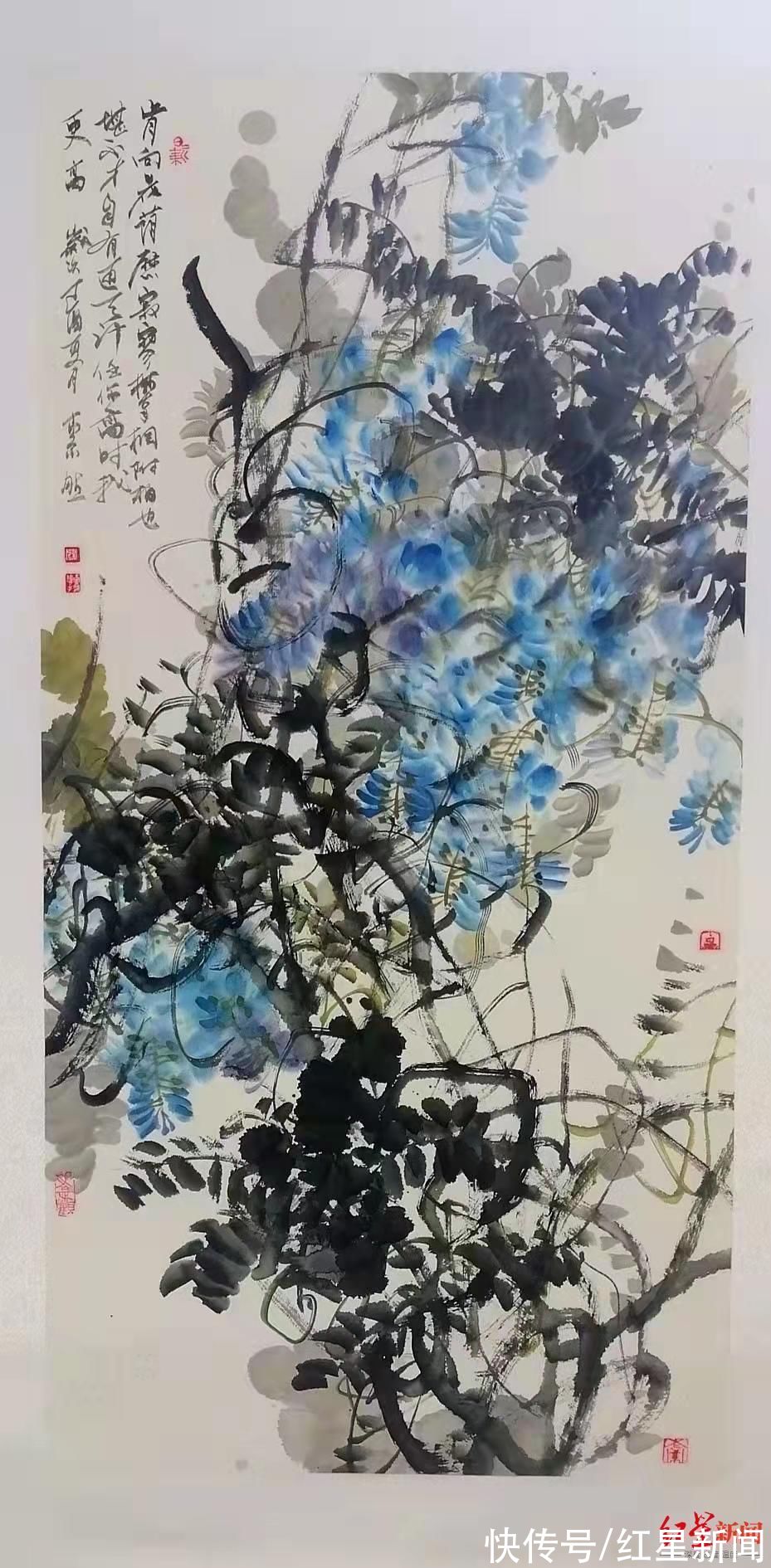 陕西省！幸福有约！四位陕西画家成都办展，60余幅画作亮相
