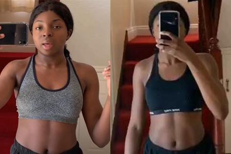 体重|女学生每天只吃鸡蛋,坚持健身30分钟,5天后体重腰围有啥变化