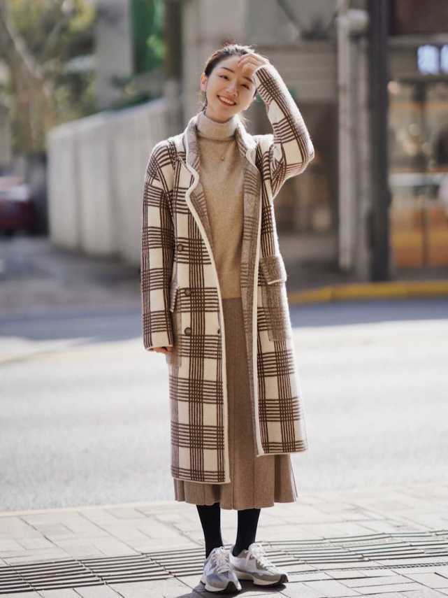 高领毛衣 大衣内搭别乱选!一件高领毛衣就能满足所有的穿衣需求,温柔优雅